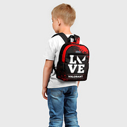 Детский рюкзак Valorant love классика, цвет: 3D-принт — фото 2