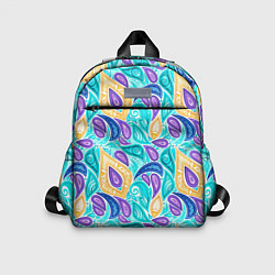 Детский рюкзак Узоры капельки, цвет: 3D-принт