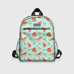 Детский рюкзак Сочные ломтики арбуза, цвет: 3D-принт