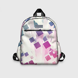 Детский рюкзак Неоновый эквалайзер-негатив, цвет: 3D-принт