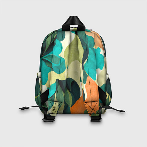 Детский рюкзак Multicoloured camouflage / 3D-принт – фото 2