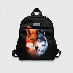 Детский рюкзак Волк и Лисица, цвет: 3D-принт