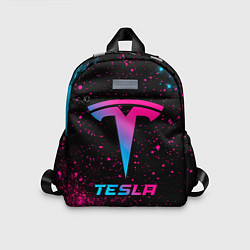 Детский рюкзак Tesla - neon gradient, цвет: 3D-принт