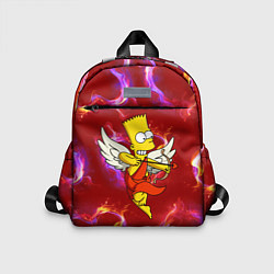 Детский рюкзак Барт Симпсон стреляет из лука в сердце