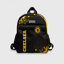 Детский рюкзак Chelsea - gold gradient: символ и надпись вертикал