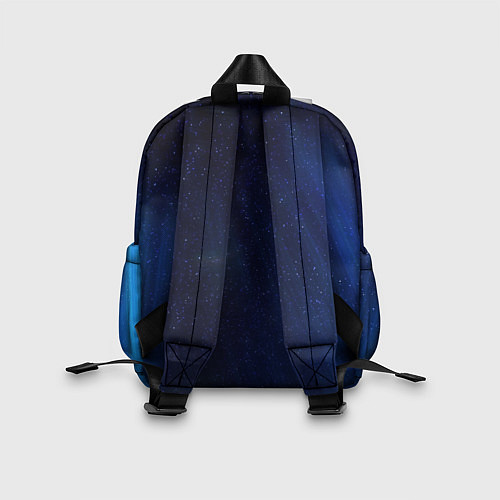 Детский рюкзак Волк воет ну зимнее ночное небо / 3D-принт – фото 2
