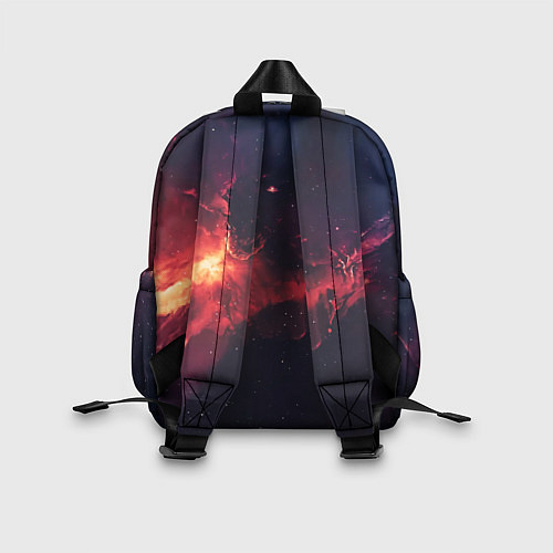 Детский рюкзак Космическое пламя / 3D-принт – фото 2