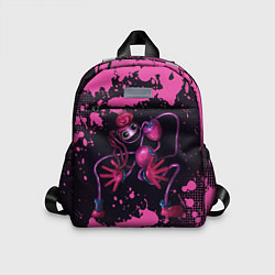 Детский рюкзак Poppy Playtime pink - Мамочка длинные ноги, цвет: 3D-принт