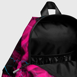 Детский рюкзак Berserk - neon gradient: символ, надпись, цвет: 3D-принт — фото 2