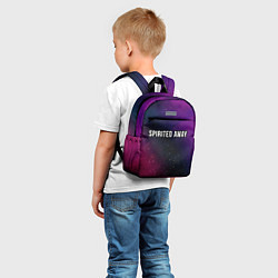 Детский рюкзак Spirited Away gradient space, цвет: 3D-принт — фото 2