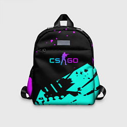 Детский рюкзак КС ГО - НЕОН, цвет: 3D-принт