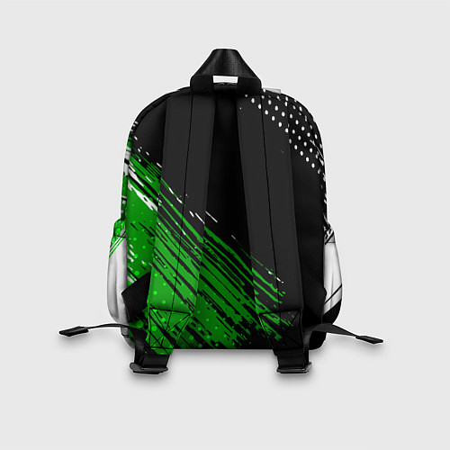 Детский рюкзак Billie eilish - краска / 3D-принт – фото 2