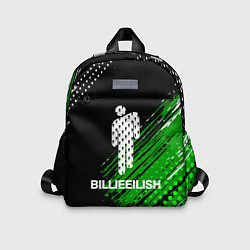 Детский рюкзак Billie eilish - краска, цвет: 3D-принт