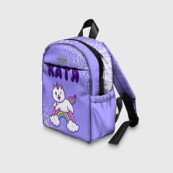 Детский рюкзак Катя кошка единорожка, цвет: 3D-принт — фото 2