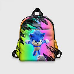 Детский рюкзак Sonic neon