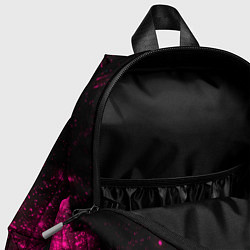 Детский рюкзак Roblox - neon gradient: символ, надпись, цвет: 3D-принт — фото 2