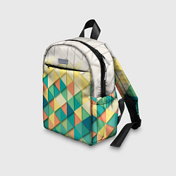 Детский рюкзак Мозаичный градиент, цвет: 3D-принт — фото 2