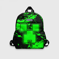 Детский рюкзак Minecraft neon green