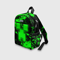 Детский рюкзак Minecraft neon green, цвет: 3D-принт — фото 2