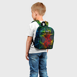 Детский рюкзак Семицветный перелив, цвет: 3D-принт — фото 2