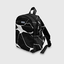 Детский рюкзак Черно-белая классика, цвет: 3D-принт — фото 2