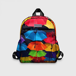 Детский рюкзак Разноцветные зонтики - композиция