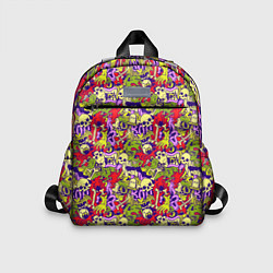Детский рюкзак Череп и зомби, цвет: 3D-принт