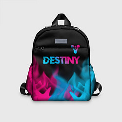 Детский рюкзак Destiny - neon gradient: символ сверху