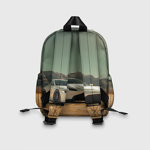 Детский рюкзак Спорткар в Пустыне / 3D-принт – фото 2
