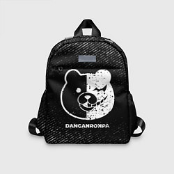 Детский рюкзак Danganronpa с потертостями на темном фоне
