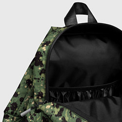 Детский рюкзак Милитари клякса мини, цвет: 3D-принт — фото 2