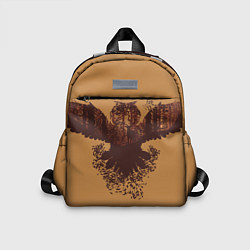 Детский рюкзак Летящая сова и осенний лес