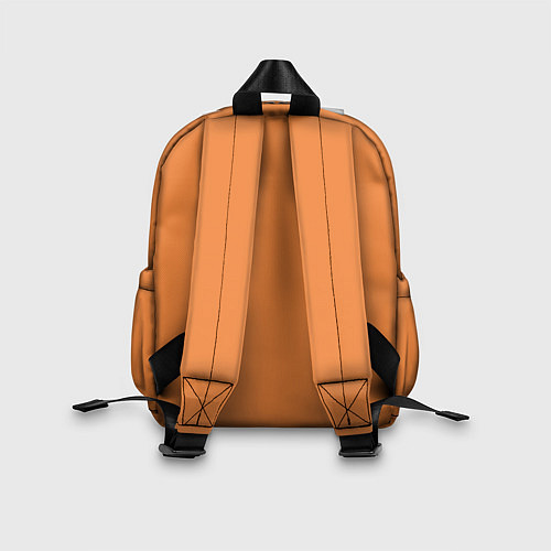 Детский рюкзак Апельсиновый сок - Оранжевая версия / 3D-принт – фото 2