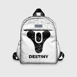Детский рюкзак Destiny с потертостями на светлом фоне, цвет: 3D-принт