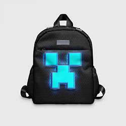 Детский рюкзак Minecraft Creeper - neon, цвет: 3D-принт