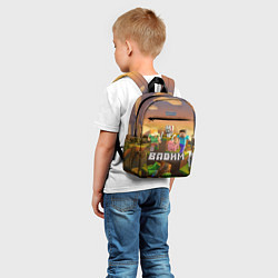 Детский рюкзак Вадим Minecraft, цвет: 3D-принт — фото 2