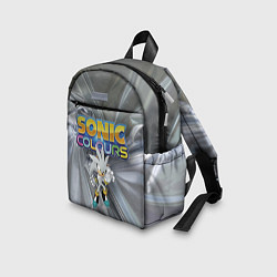 Детский рюкзак Silver Hedgehog - Sonic - Video Game, цвет: 3D-принт — фото 2