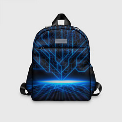 Детский рюкзак Цифровые молнии, цвет: 3D-принт