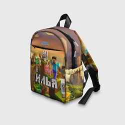 Детский рюкзак Илья Minecraft, цвет: 3D-принт — фото 2