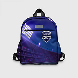 Детский рюкзак Arsenal ночное поле, цвет: 3D-принт