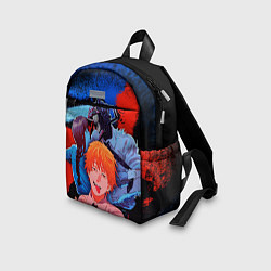 Детский рюкзак Макима и Дэнджи - Человек бензопила, цвет: 3D-принт — фото 2
