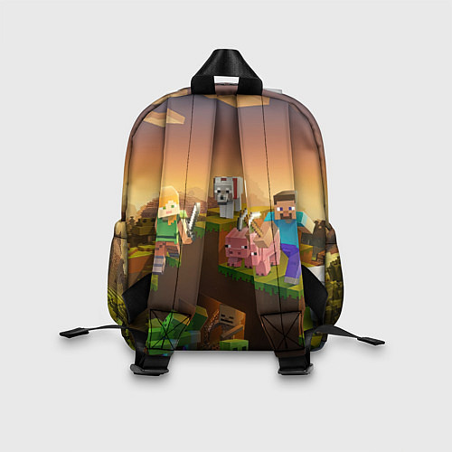Детский рюкзак Юлия Minecraft / 3D-принт – фото 2