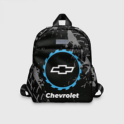 Детский рюкзак Chevrolet в стиле Top Gear со следами шин на фоне