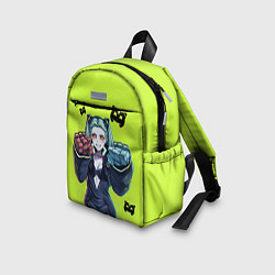 Детский рюкзак Ребекка из аниме Cyberpunk Edgerunners, цвет: 3D-принт — фото 2