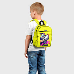 Детский рюкзак Люси из аниме Cyberpunk Edgerunners, цвет: 3D-принт — фото 2