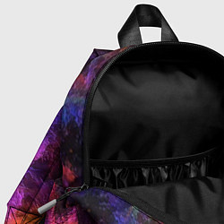 Детский рюкзак Разводы цветные, цвет: 3D-принт — фото 2