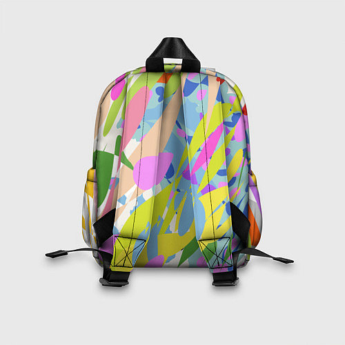 Детский рюкзак Краски лета абстракция / 3D-принт – фото 2