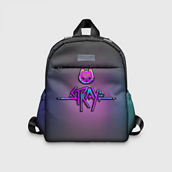 Детский рюкзак Stray logo neon, цвет: 3D-принт