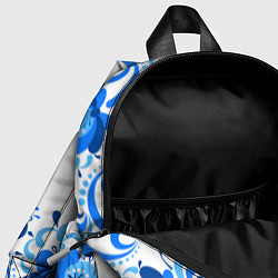 Детский рюкзак РОССИЯ голубой узор, цвет: 3D-принт — фото 2