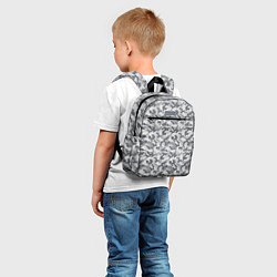 Детский рюкзак Камуфляж М-21 серый, цвет: 3D-принт — фото 2